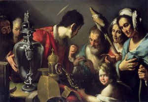 The Charity of St. Lawrence by Bernardo Strozzi